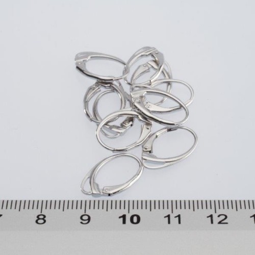 Clips a goccia per orecchino con anellino aperto