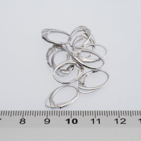 Clips a goccia per orecchino con anellino aperto