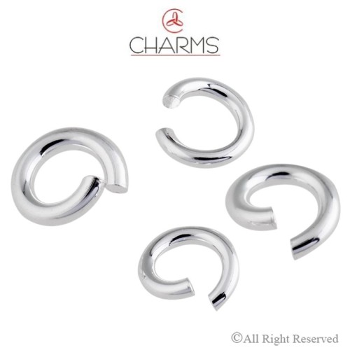 Anellino Aperto Filo 1.0  mm esterno 6 mm