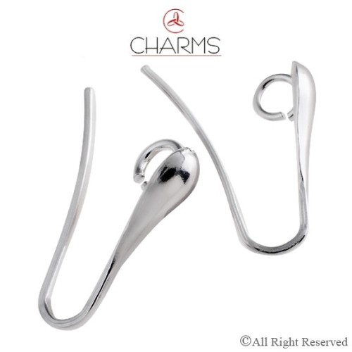 Orecchino amo a goccia tranciato