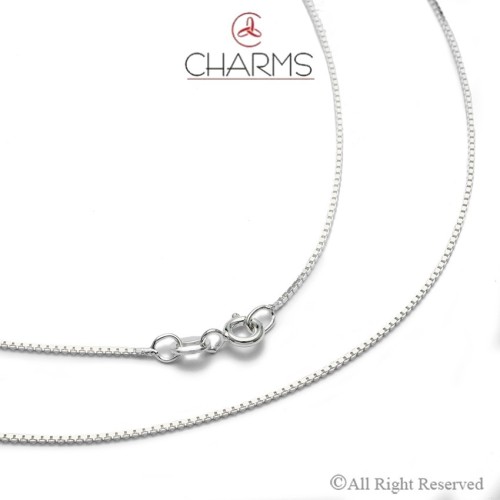 Catenina veneziana finita 42 cm da 1.00 mm diamantata