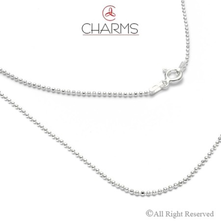 Catenina a Palline diamantata da 45 cm