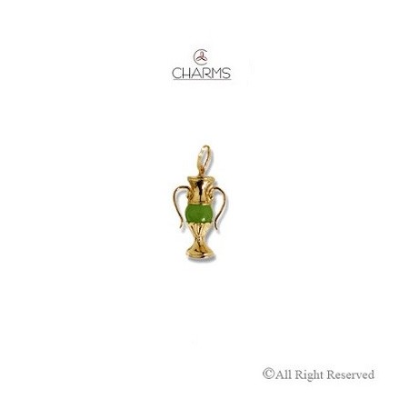Charms Vaso Antico Pendente in Oro