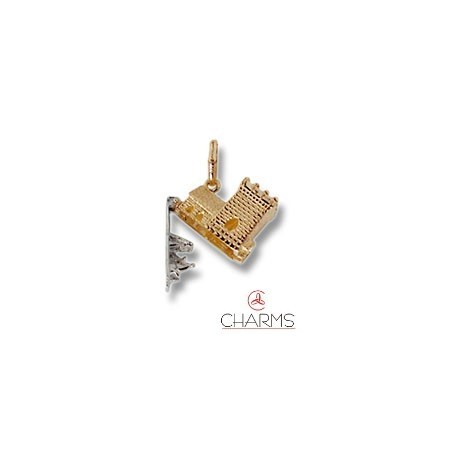 Charms Fortezza Pendente in Oro