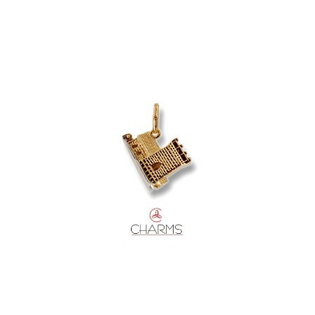 Charms Fortezza Pendente in Oro