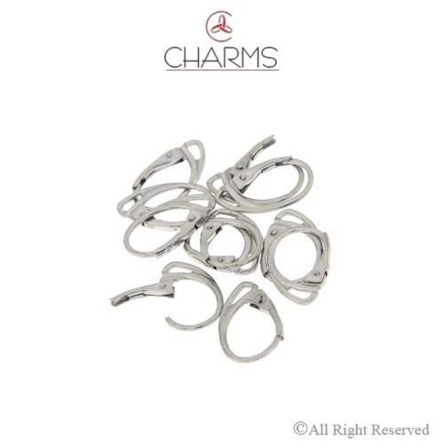 Monachella  a goccia per orecchino con anellino aperto