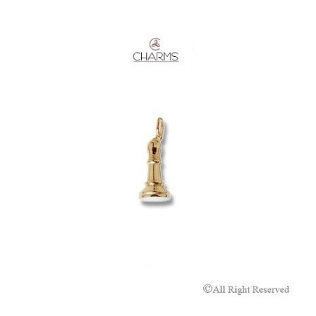 Charm Alfiere degli scacchi in Oro