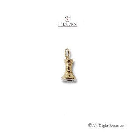 Charm Torre degli scacchi in Oro