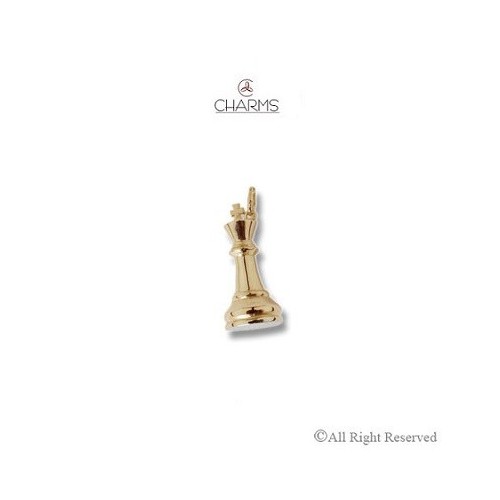 Charm Re degli Scacchi in Oro
