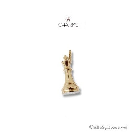 Charm Re degli Scacchi in Oro