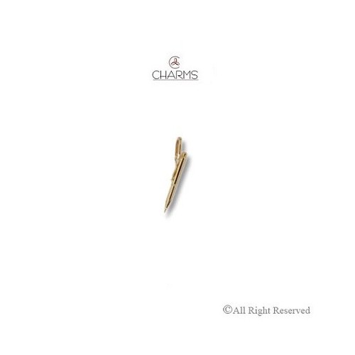 Charm Penna a sfera in Oro