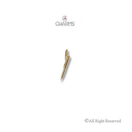 Charm Penna a sfera in Oro