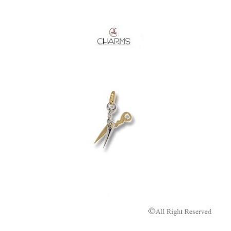 Charms Forbici da sarta in Oro