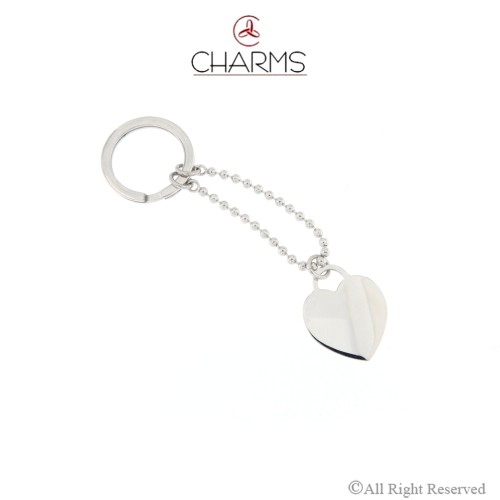 Portachiavi Cuore catenella e anello Brisè