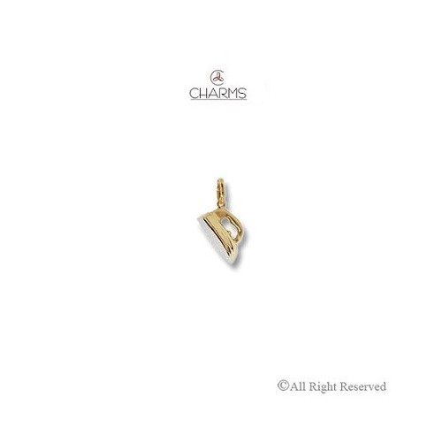 Charm Ferro da stiro in Oro