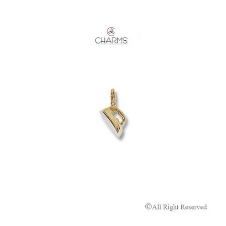 Charm Ferro da stiro in Oro