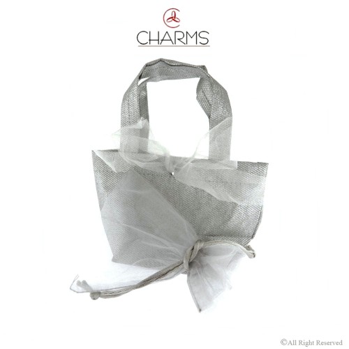  Confezione Argentata Organza