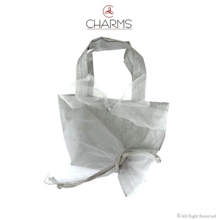  Confezione Argentata Organza