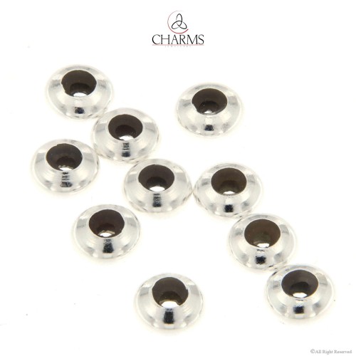 Copertone in argento con silicone da 7.7 mm di diametro esterno