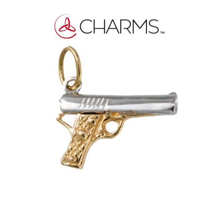 Charm Pistola Beretta in Oro 18 Kt
