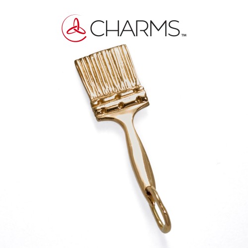 Charm Pennello in Oro