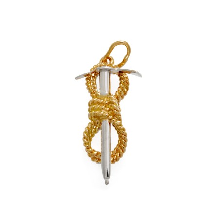 Charm Corda con Piccozza in Oro
