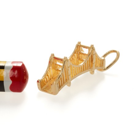 Pendente Charm Golden Gate oro 750