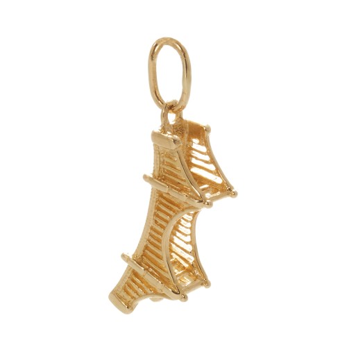 Pendente Charm Golden Gate oro 750