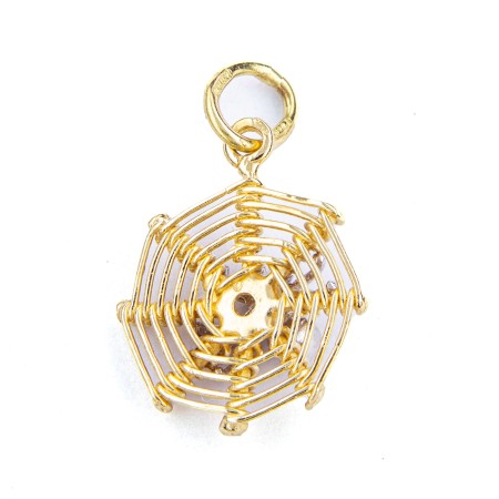 Pendente Charm Ragno in Oro 18 kt