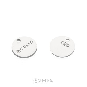 Bollatina tonda 6 mm personalizzabile in Argento 925 ‰