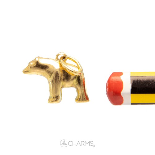 Charm Orso in Oro giallo 750 ‰