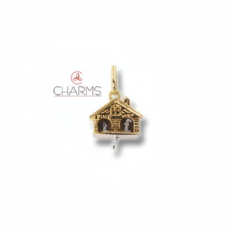 Charm Casetta metereologica in Oro 18 kt