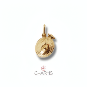 Charm Contenitore Alimenti Pendente in Oro 18 kt