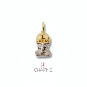 Charm Elmo da Cavaliere in Oro 750 ‰