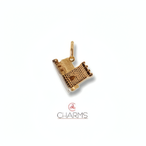 Charm Fortezza Pendente in Oro