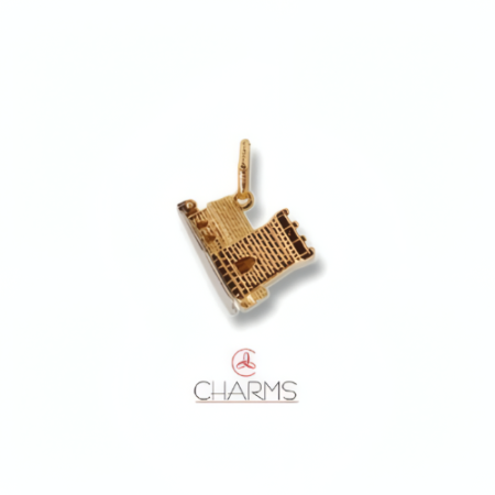 Charm Fortezza Pendente in Oro