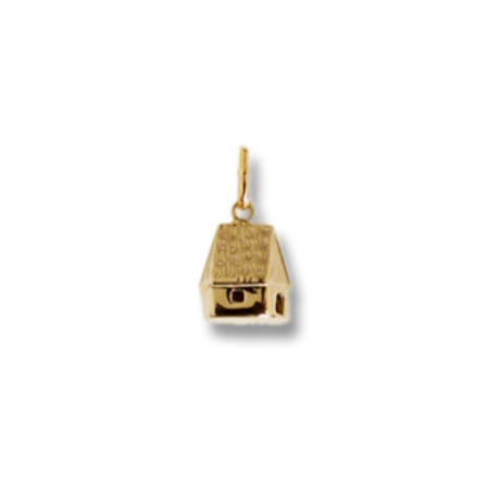 Charms Casetta inglese in Oro 18 kT