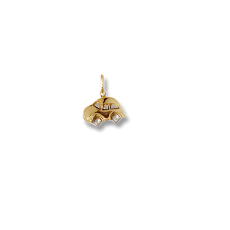 Charm Maggiolino Pendente in Oro 18 kt