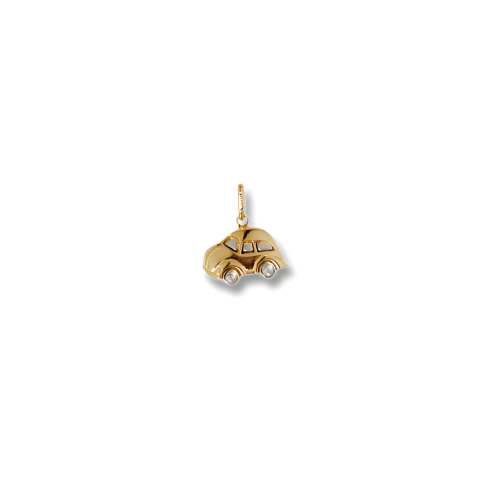 Charm Maggiolino Pendente in Oro 18 kt