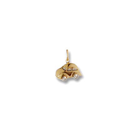 Charm Maggiolino Pendente in Oro 18 kt