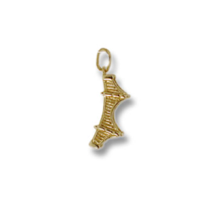 Pendente Charm Golden Gate oro 750