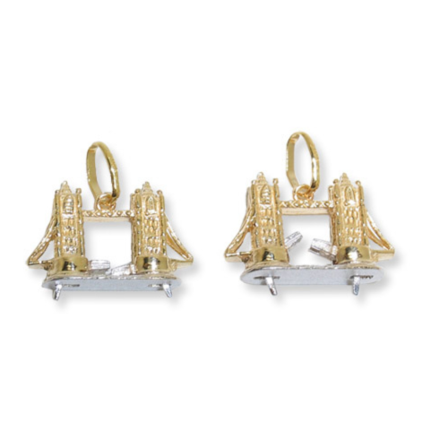 Charm Tower Bridge in Oro 18 Kt
