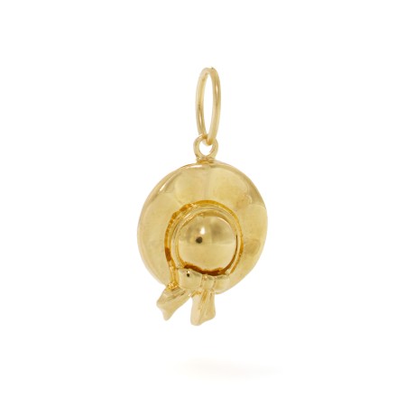 Charm a forma di cappello da dama veneziana in argento 925 | Charms.it