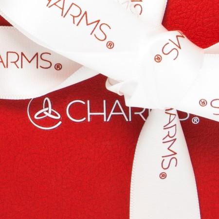 Packaging Charms rosso e bianco | Charms.it