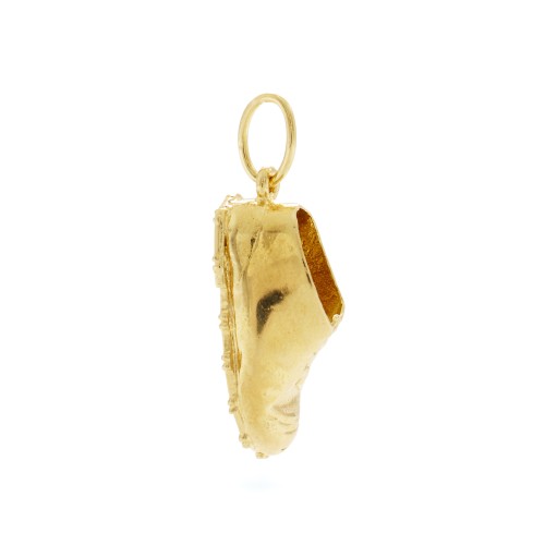 Charm a forma di Scarpone da Arrampicata laterale in argento 925 | Charms.it