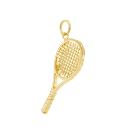 Charm a forma di Racchetta da Tennisin argento 925 in vista | Charms.it