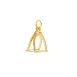 Charm a forma di Staffe da equitazione in argento 925 | Charms.it