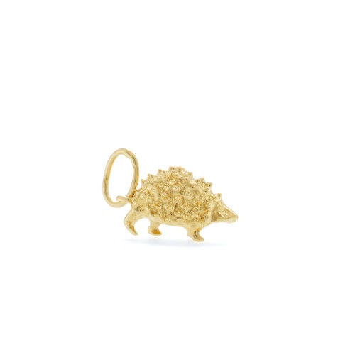 Charm a forma di Riccio vista laterale in argento 925 | Charms.it