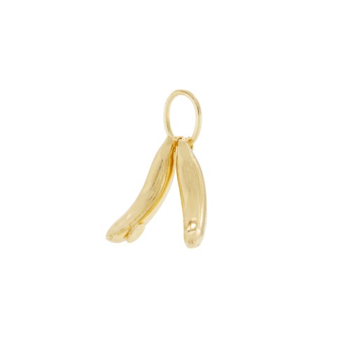 Charm a forma di Due Banane in argento 925 | Charms.it