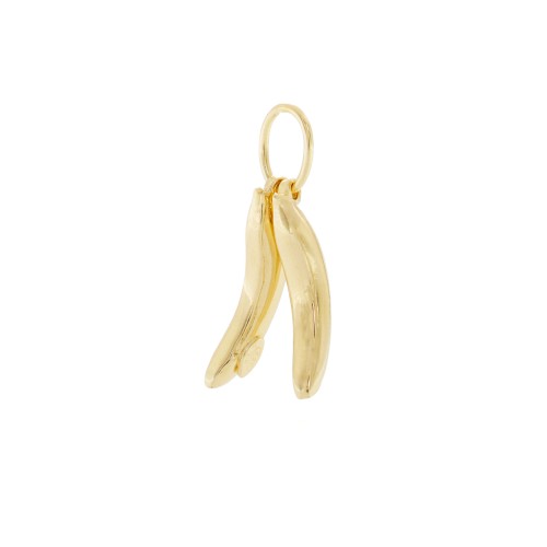 Charm a forma di Due Banane in argento 925 | Charms.it